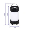 5 Modes LED Portable Lantern Collapsible Tent Lamp Magnetic Flashlight Waterproof Outdoor Camping Fishing Light Use 18650 ► Photo 2/6