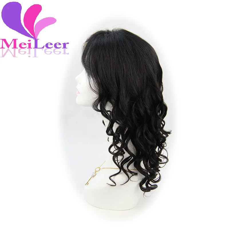 

2016 Celebrity Wig Lace Front  Wig Human Hair Lace Front 6A Grade #1B Color Indian Hair Glueless Lace Front Humas Hair WigS