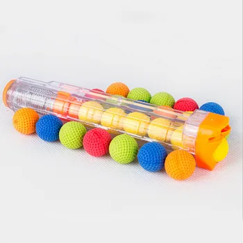 

Kids Portable 12 Reload Round Bullets Gun Clips Soft Refill Bullets Darts Gun Cartridge Magazine for Nerf Gun Shooting Game Toy