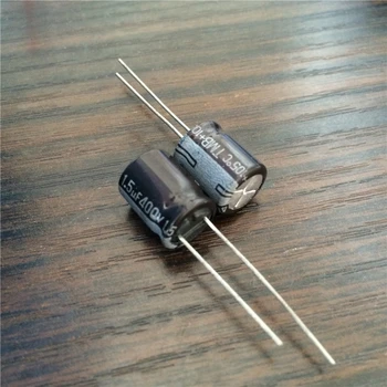 

10pcs 1.5uF 400V TMB Series 10x12.5mm Original SAM-SUNG 400V1.5uF Aluminum Electrolytic capacitor