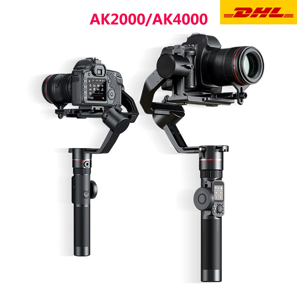 FeiyuTech AK2000 AK4000 3 оси Камера стабилизатор Handhel Gimbal для sony Canon 5D Panasonic GH5 Nikon Estabilizador де Камера