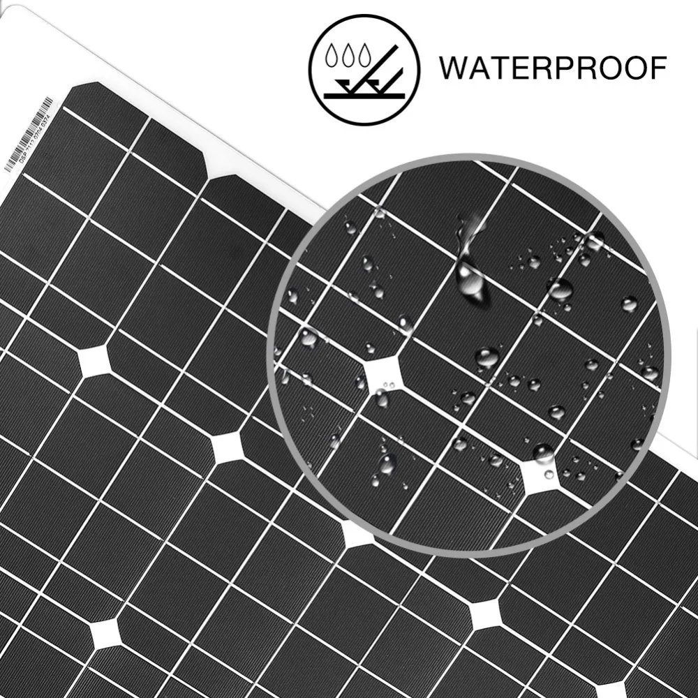 Panel Solar Flexible 50 W + Controlador 10A 12-24V Panel Solar Flexible 50 W + Controlador 10A 12-24V