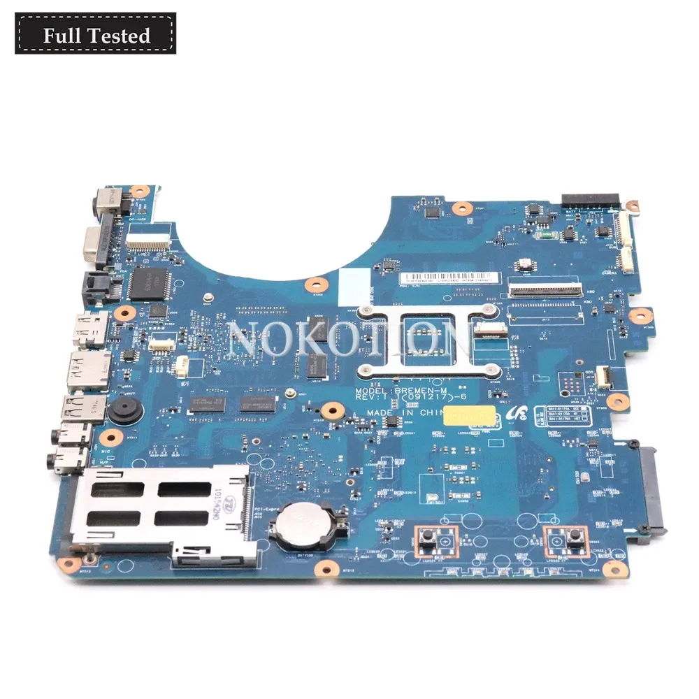 NOKOTION BA92-06145ABA92-06145B BREMEN-M основная плата для samsung NP-R780 R780 17-дюймовый ноутбук материнская плата GT330M HM55 DDR3