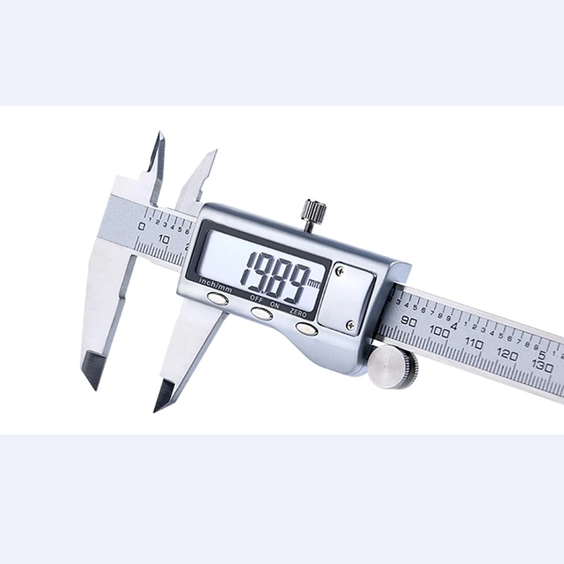 150mm/6inch LCD Digital Electronic Gauge Stainless Steel Vernier Caliper Ruler 150mm/6inch LCD Digital Electronic Gauge Stainless Steel Vernier Caliper Ruler