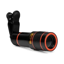 Ecusells 12x Zoom Phone Lens Telescope Celular Mobile Phone Camera Lenses for Xiaomi Camera Lens for Smartphone Lentes Para