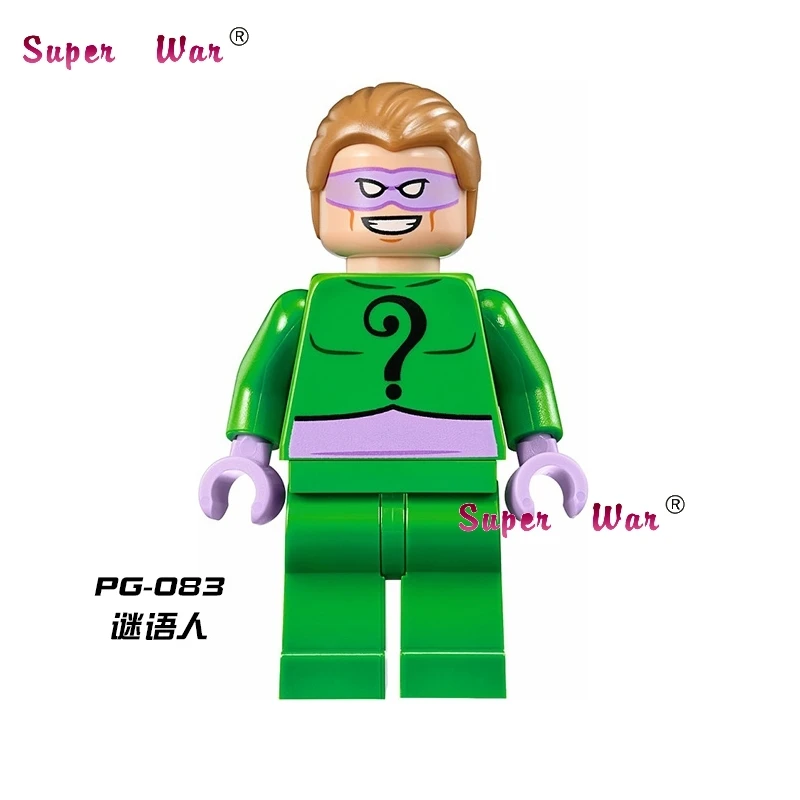 

Single Sale superhero marvel avengers Riddler Comics building blocks action sets model bricks toys for children