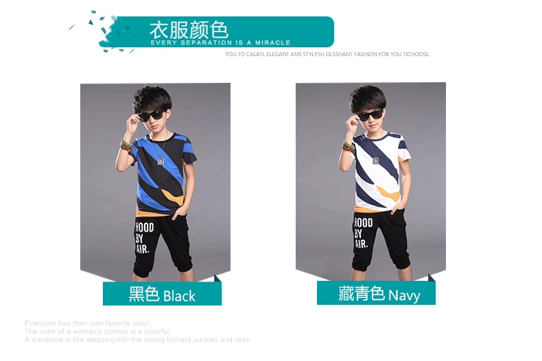 Verão de Manga Camiseta + Shorts Conjuntos de Meninos Crianças Júnior Curta Algodão Esportes Casual Calças Roupas 2 Novo Terno Esportivas 5 2 conjuntos de meninos novo terno roupas esportivas