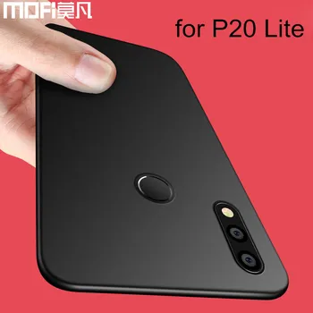 

for Huawei P20 Lite case cover nova 3e back cover hard protective p20lite black capas MOFi original for Huawei P20 Lite case