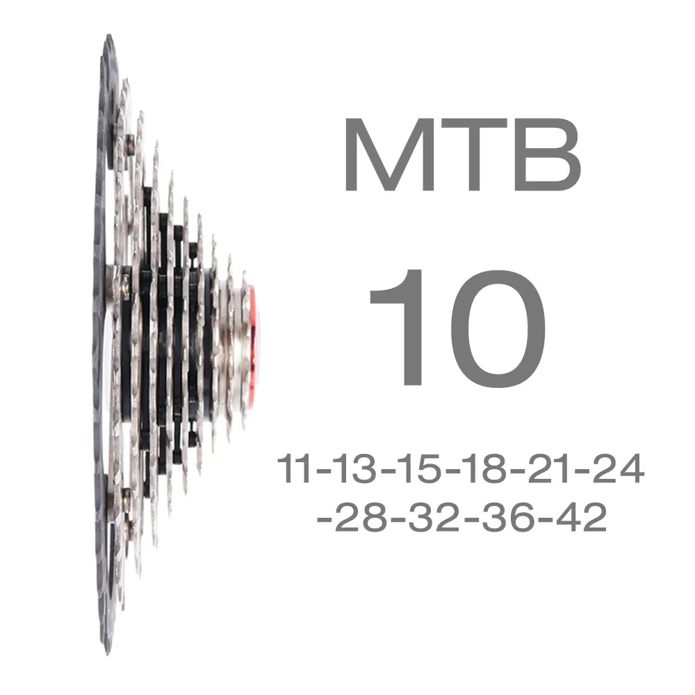 ZTTO 11-42 10 скоростей 10 s широкого соотношения MTB горный велосипед кассета коронки для части m6000 m590 m610 m675 m780 X5 X7 X9