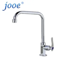 Jooe Chrome poloished кухня кран Одной холодной воды Grifo 360 градусов вращения кухонный кран на одно отверстие torneira Cozinha