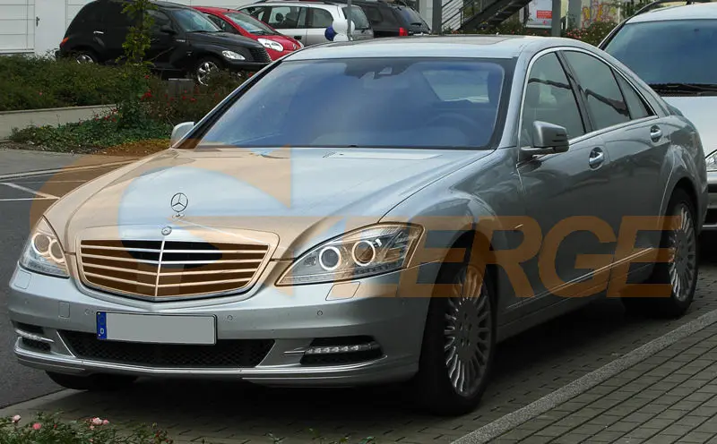 Для Mercedes Benz W221 S Class S350 S400 S500 S550 S600 S63 S65 AMG RF Bluetooth контроллер многоцветный RGB комплект светодиодов «глаза ангела»