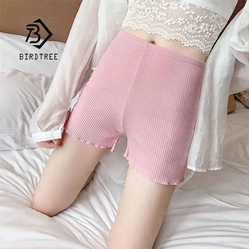 

2019 Summer Pants Anti-going Light Women Thin Leggings Cotton Three Points Insurance Grey Pink Hot Sale T96913X