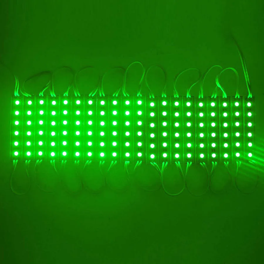 20-100PCS Super Bright LED Module SMD 5054 Warm White Light 6LED DC12V Waterproof Advertising Storefront LED Modules Strip Light (7)