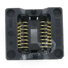 SOP8 SOP16 SO8 SO16 SOIC8 SOIC16 OTS-16-1.27-03 Enplas IC Тест горящая розетка программист адаптер 1,27 мм Шаг 3,9 мм ширина