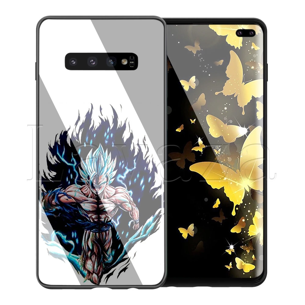 Чехол Lavaza Dragon Ball Son Goku из закаленного стекла TPU для samsung Galaxy S7 S8 S9 S10 Note 8 9 Edge - Цвет: TG9