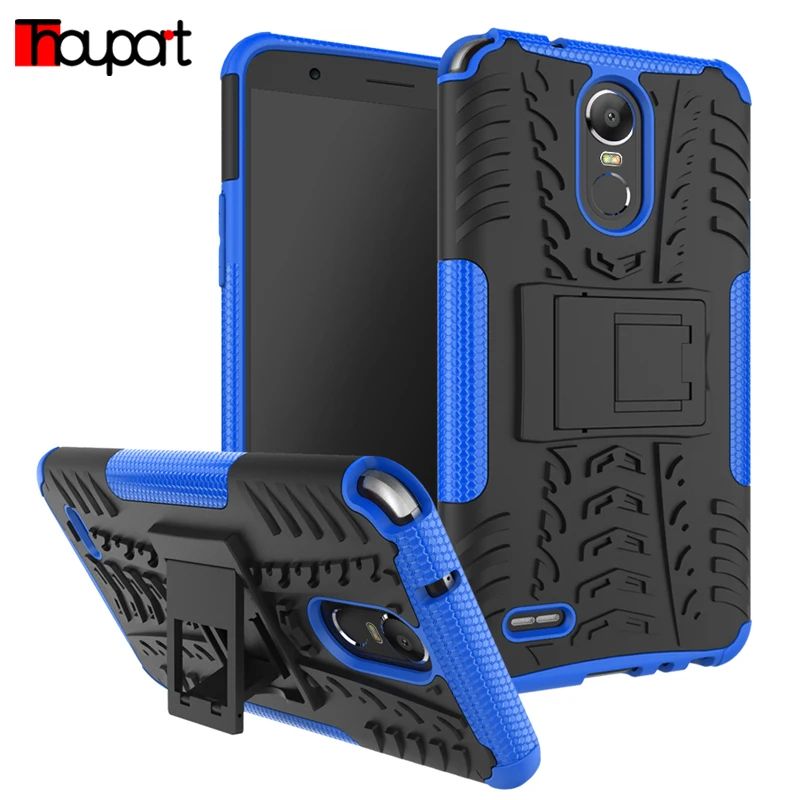 Thouport For LG Stylus 3 Case Impact Resistant Bags Silicone + PC Hybrid Phone Cover ShockProof K10 Pro / Stylo |