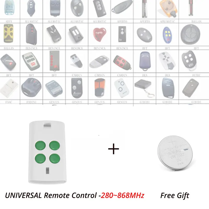 

Auto Scan Universal Multi Frequency Fixed Code Rolling Code Remote Transmitter Clone /Duplicator 280MHz-868MHz