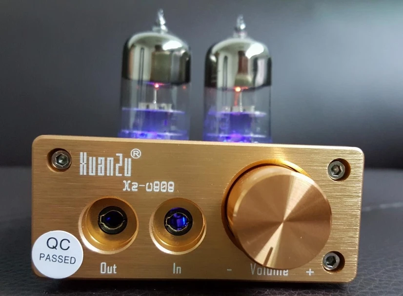 

Mini 6J9 Valve Tube Amplifier Audio High-current HiFi Stereo Amp