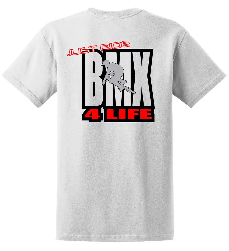 JUST RIDE BMX FREESTYLE YOUTH T SHIRT BIKE BICYCLE GT HARO KINK