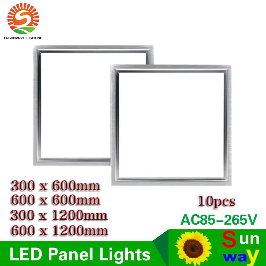 

LED panel lights 36w 48w 300x600 600x600 Led Ceiling panel Light 2x2 1x4 1x3 ft Led lamps AC85-265V Indoor LED ceiling panels
