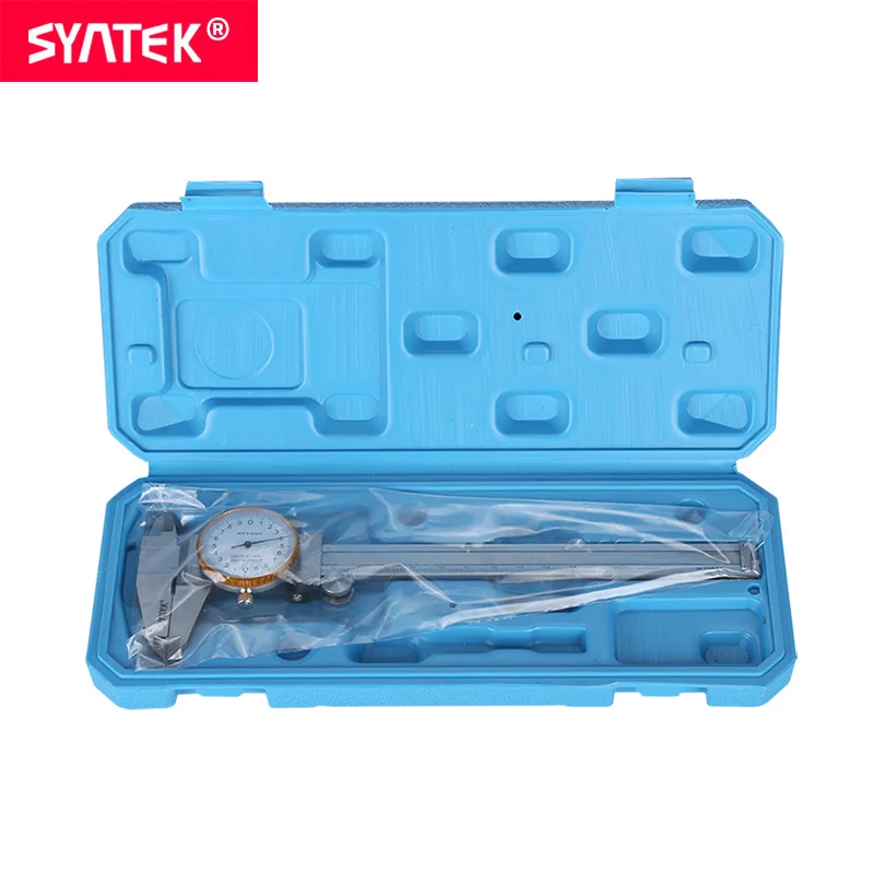 Штангенциркуль Syntek с циферблатом 6 &quot8&quot 12 &quot150 200 300 мм метрический Калибр