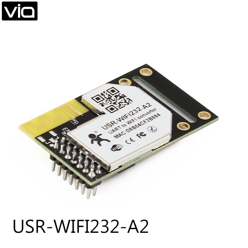 

USR-WIFI232-A2 Direct Factory UART TTL to Wifi 802.11b/g/n Module with Internal Antenna,DHCP and DNS