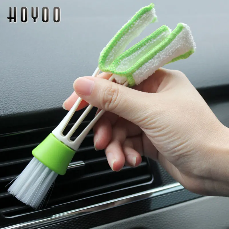 

HOYOO Car Clean Tools Brush Car Cleaning Automotive Keyboard Supplies Versatile Cleaning Brush Vent Brush Cleaning Brush