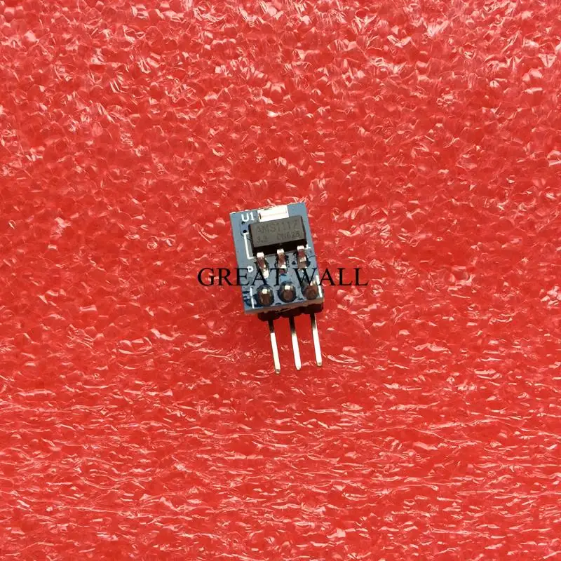 

10pcs DC 5V to 3.3V Step-Down Power Supply Module AMS1117-3.3 LDO 800MA