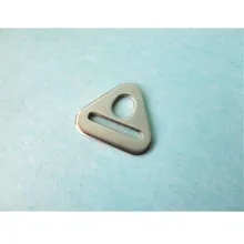 50 шт./партия, кожаная Пряжка из нержавеющей стали, внутренняя ширина 26 мм, пряжка для коврик с рисунком лошади, ранец, пряжка с треугольниками, сумка-регулятор