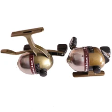 Рыболовная катушка Рогатка Рыбное колесо металлическая закрытая внутренняя Рыболовная катушка гарпун Дартс катушка для охоты на открытом воздухе