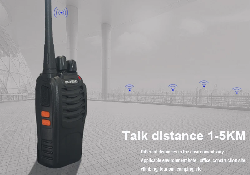 2 шт./компл. baofeng BF-888S рация портативное радио BF888s 5 Вт 16CH UHF 400-470 МГц BF 888 S коммуникатор передатчик трансивер