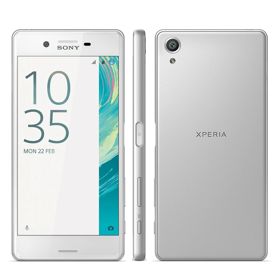 Мобильный телефон Sony Xperia X F5121, 4G LTE, 3 Гб ОЗУ, 32 Гб ПЗУ, Snapdragon650, шестиядерный, 5,0 дюймов, NFC, смартфон Google Play