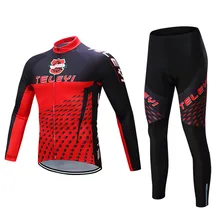 Новая зимняя одежда с длинными рукавами для велоспорта, воздухопроницаемая одежда для катания на велосипеде Pro, одежда для велосипедных гонок Ropa Ciclismo, велосипедная одежда