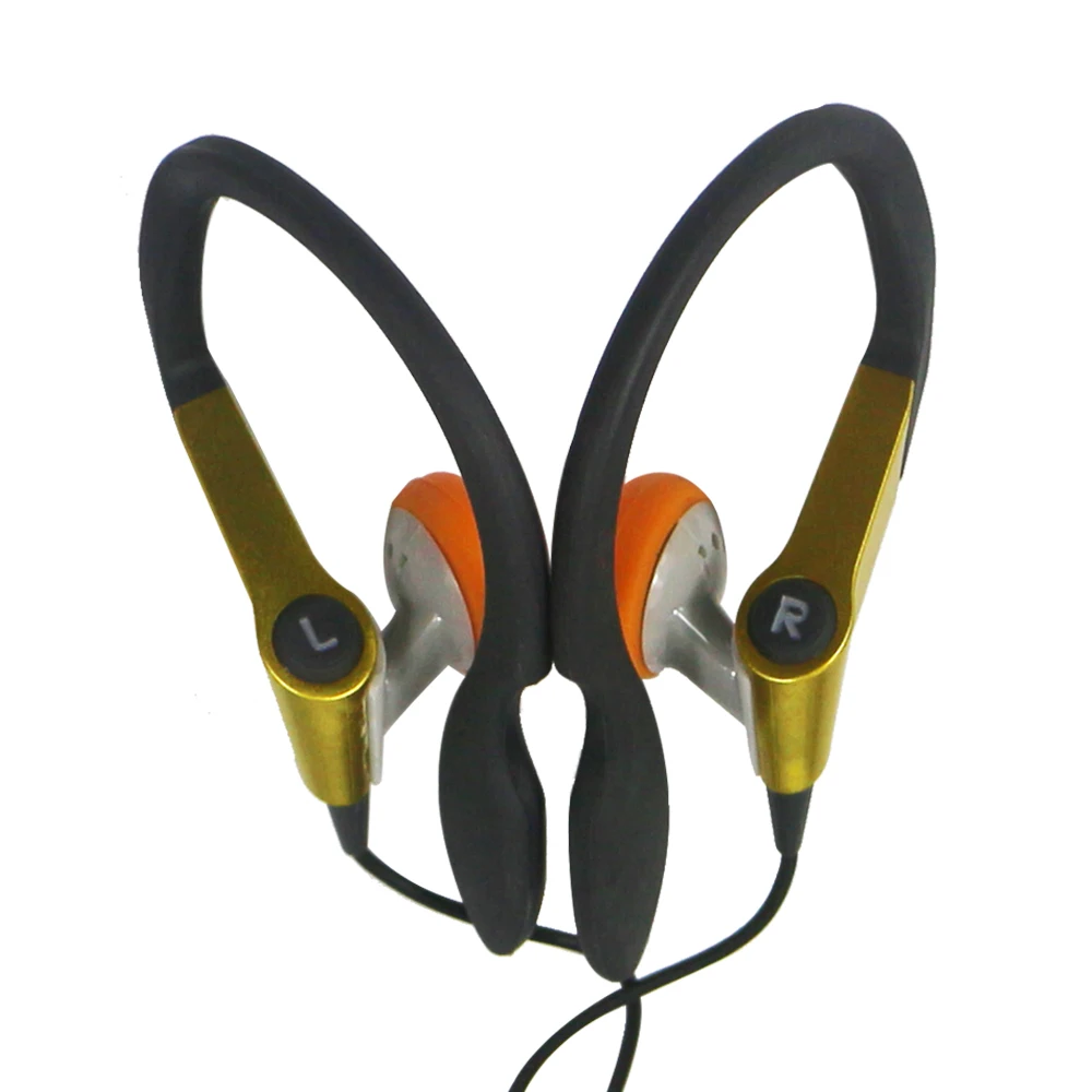 

High Quality Running Sport Earhook Headphone Universal 3.5mm Jack Ear Hook Earphone For ISO Android Mobile Phone Mp3 Mp4 Player