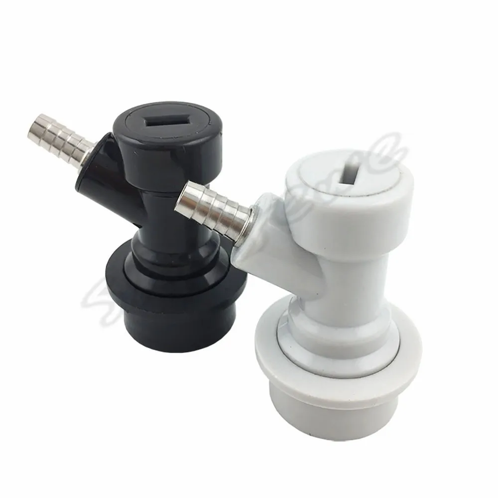 Homebrew Beer Keg Dispense Connector Ball Lock Liquid & Gas Disconnect 14 Barb for Cornelius corny keg  (3)