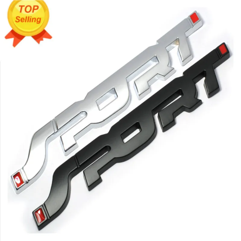 

3D Metal Car Trunk Racing SPORT Emblem Badge Decal Sticker For Citroen C4 C5 C3 Picasso Xsara Berlingo Saxo C2 C1 C4L DS3 Xantia