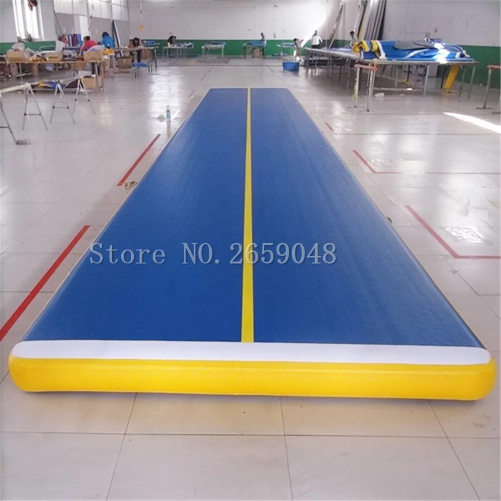 

Free Shipping 6*1*0.2m Inflatable Air Track Floor GYM Gymnastics Home Tumbling Mat Inflatable Cushion Sports Mat With Pump