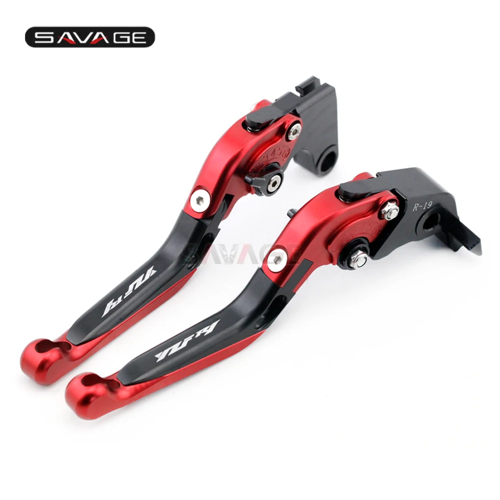

Brake Clutch Lever For YAMAHA YZFR1 YZF-R1 2009-2014 Black+Red Motorcycle Adjustable Folding Extendable Logo YZF R1