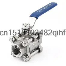 3/4PT 24 мм Женский Полный Порт 2 Путь Из Нержавеющей Стали 3-х Частей Шаровой кран