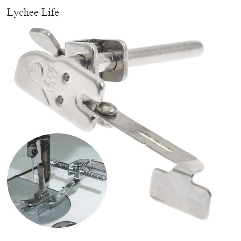 

Lychee Life Adjustable Guage Industrial Sewing Machine Regulation Guide K601 Presser Foot Spare Part Set Aside K601 Accessories