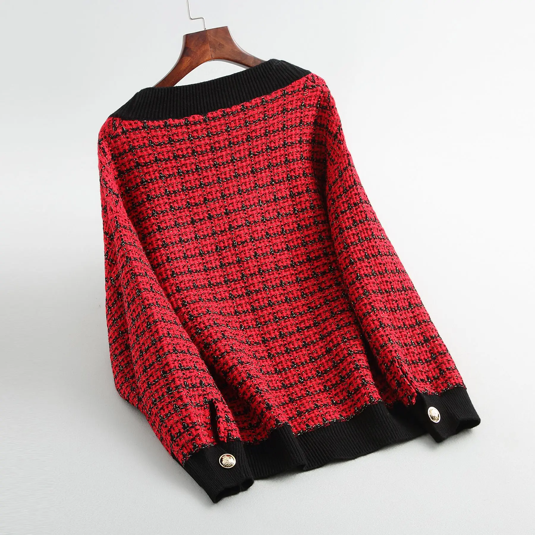 amazing  2019 New vintage Soft wool Jacket Women V-Neck Long Sleeve Knit Coat Female Spring autumn Loose Pla