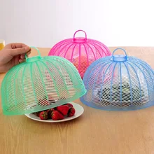 Красочное круглое пластиковое покрытие для кухонного стола, летающее покрытие для посуды, круглое покрытие для посуды, необходимые аксессуары для дома