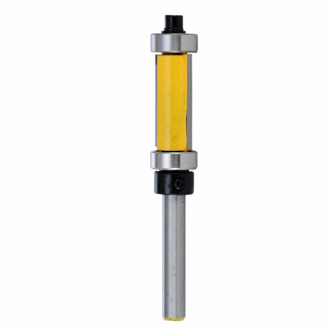 1pc 6.3mm Shank Flush Trim Pattern Router Bit Panel Top &Bottom Bearing Woodworking Milling Cutter