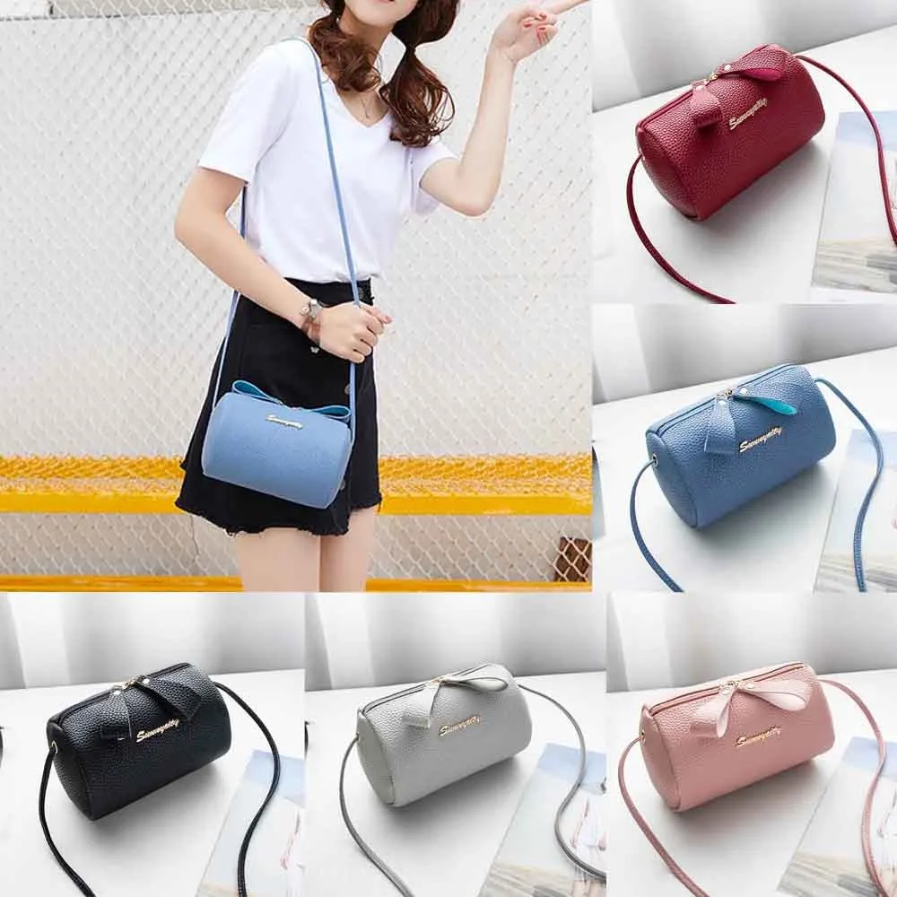 

Single shoulder diagonal bag female fashion new pillow slung shoulder bag student casual mobile phone purse A1