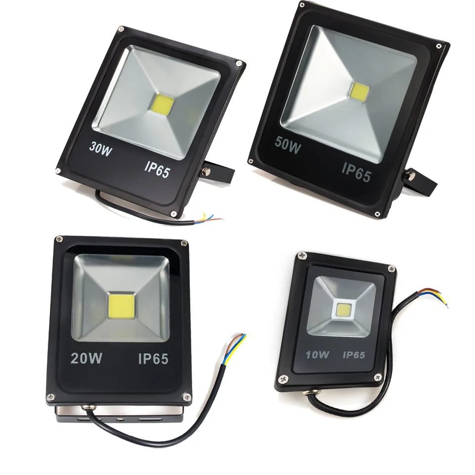 

Led Floodlight 10W 20W 30W 50W Outdoor Spotlight Flood Light AC 220V 240V Waterproof IP65 Professional Lighting Lamp