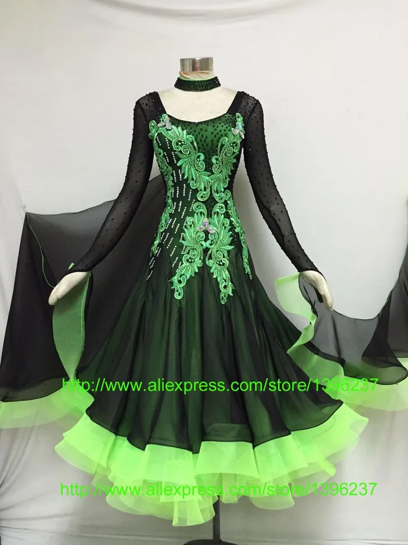 

Standard Dress Ballroom Good Quality Smooth Ballroom Dress Waltz Dresses Standard Dancewear Ballroom salsa style dresses