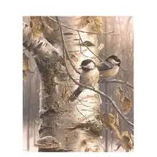 Hand Painted Canvas Oil Paintings,Paint By Number Kits,Animal Bird Painting Coloring By Numbers yhhp hand painted animal canvas oil painting hair donkey
