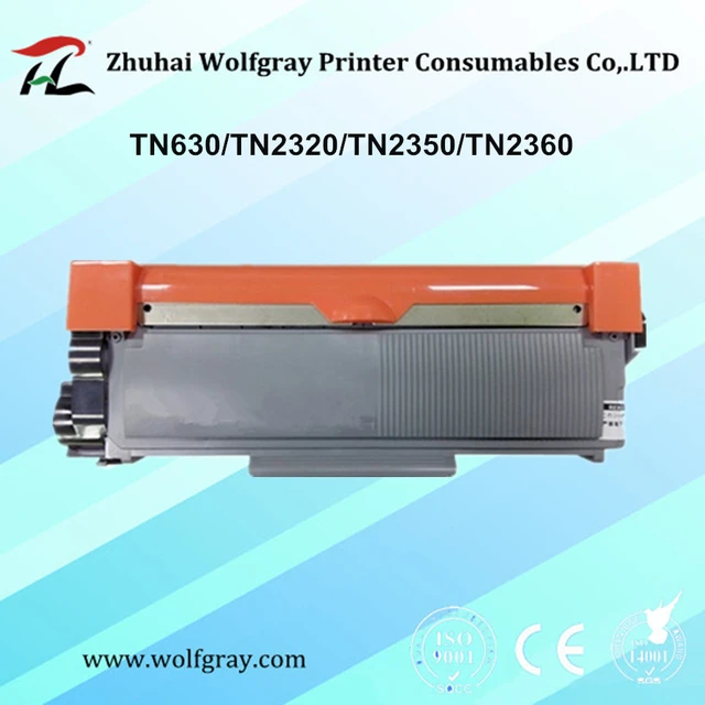 Compatible toner cartridge for Brother TN630/TN2320/TN2350/TN2360 MFC- L2700dw/L2720dw/L2740dw;DCP-L2520dw/L2540dn/