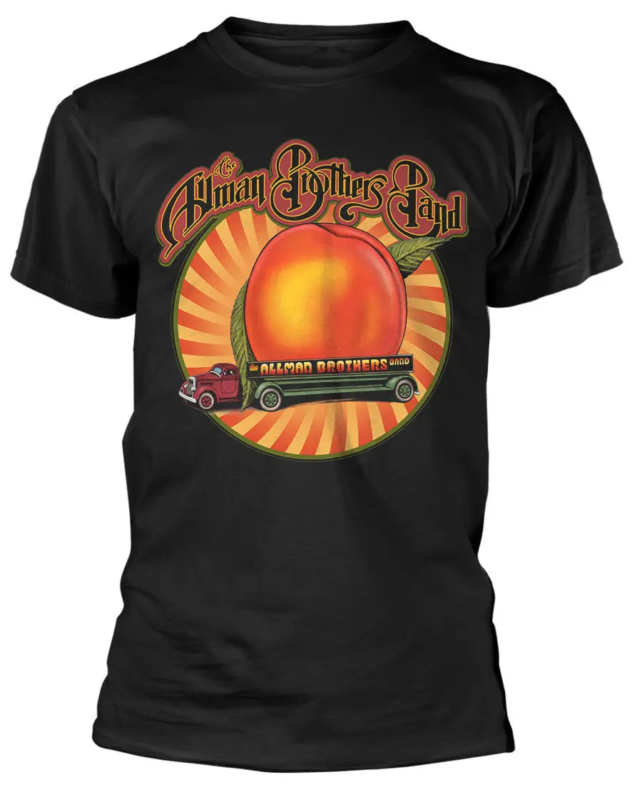 Братья Оллман Группа 'персик грузовик &quotФутболка Nuevo Y официальный|t-shirt t-shirt|t-shirt