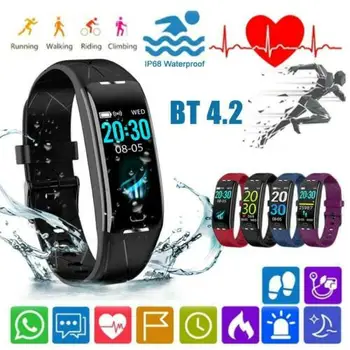 

Smart Watch Bracelet Heart Rate Blood Pressure Monitor Fitness Tracker Bluetooth M3 Smart Band Pedometer Band for Men Women
